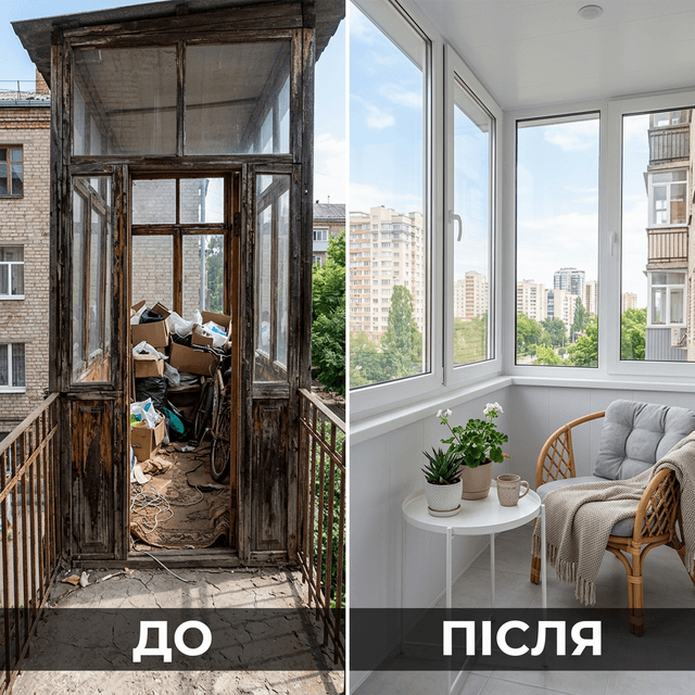 Метаморфоза балкона